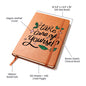 Take Care of Yourself Journal - Self-Care Graphic Journal with Leaf and Heart Design