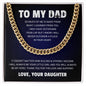 To My Amazing Dad | A Heartfelt Necklace from Your Loving Daughter