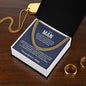 To My Man Cuban Link Chain – A Gift That Speaks the Heart