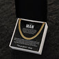 To My Man Cuban Link Chain – A Bold Expression of Love - To My Man Necklace