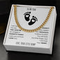From Baby To Dad - Cuban Link Chain | Gift For Dad
