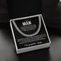 To My Man Cuban Link Chain – A Bold Expression of Love - To My Man Necklace