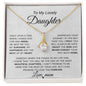 I Promise to love you Forever Alluring Beauty Necklace | Personalized Gift from Mom to Daughter