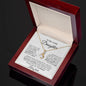 I Promise to love you Forever Alluring Beauty Necklace | Personalized Gift from Mom to Daughter