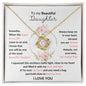 To My Daughter| Most Beautiful Chapter | Love Knot Necklace