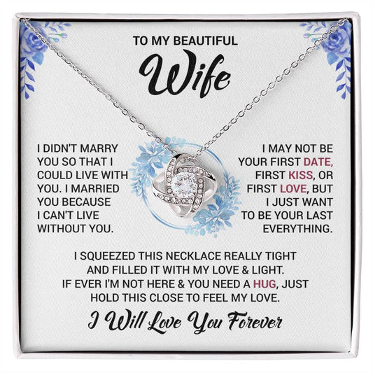 To My Beautiful Wife Necklace