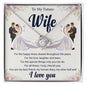 Future Wife Love Knot Necklace – Perfect Gift for Fiancée or Bride-to-Be