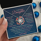 To My Beautiful Daughter - Forever Knot Necklace - Love, Mom
