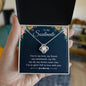 "To My Soulmate" Love Knot Necklace - A Beautiful Expression of Love