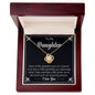 To My Daughter Necklace – A Gift of Love from Mom and Dad