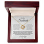 To My Soulmate| Love Knot Necklace