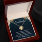 "To My Soulmate" Love Knot Necklace - A Beautiful Expression of Love