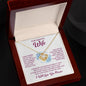 To My Beautiful Wife | A Love Knot Necklace Filled with My Heart