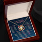 To My Beautiful Daughter - Forever Knot Necklace - Love, Mom