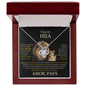 A Mi Hija - Te Quiero Para Siempre - Love Knot Collar