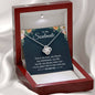 "To My Soulmate" Love Knot Necklace - A Beautiful Expression of Love