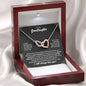 To My Granddaughter | Always Love You | Inspirational Necklace Gift for Granddaughter