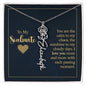 To My Soulmate - Personalized Name Necklace With Birth Blower For Soulmate