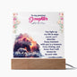 "To My Precious Daughter" Acrylic Plaque - A Heartfelt Keepsake from Dad