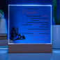 To My Daughter Personalized Acrylic Plaque - Gift from Dad to Daughter