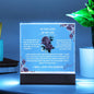 To the Love of My Life - Acrylic Plaque with Roses – Romantic Gift for Special Occasions