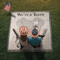 We're a Team" Personalized Couple Woven Blanket – Romantic Gift for Him or Her