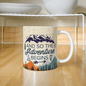 And So the Adventure Begins Mug - Inspirational Gift for New Beginnings