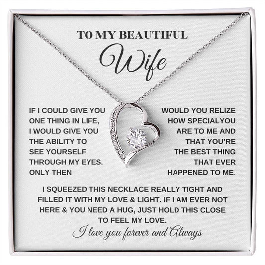 To My Wife | Forever Love Necklace