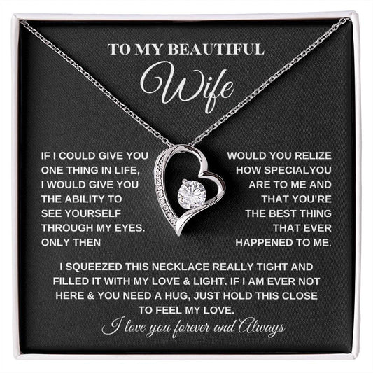 To My Wife | Forever Love Necklace