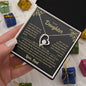 To My Daughter - Daughter Biggest Fan -Forever Love Necklace