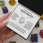 To My Beautiful Soulmate Forever Love Necklace