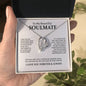 To My Beautiful Soulmate Forever Love Necklace