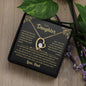 To My Daughter - Daughter Biggest Fan -Forever Love Necklace