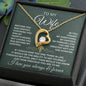 "Forever Love Necklace - To My Wife" - A Symbol of Enduring Love