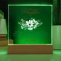 "To My Daughter" Acrylic Plaque - A Lasting Message of Love from Mom