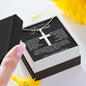 To My Husband | Cross Necklace
