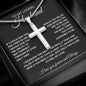 To My Husband | Cross Necklace