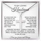 To My Husband | Cross Necklace