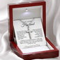 To My Husband | Cross Necklace