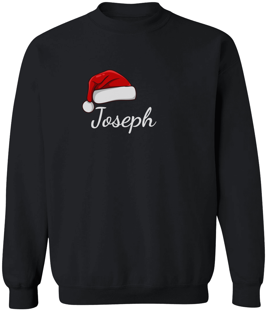 Fun Personalized Family Christmas Hat T-Shirt | Matching Christmas Outfits | Family Matching Pajamas