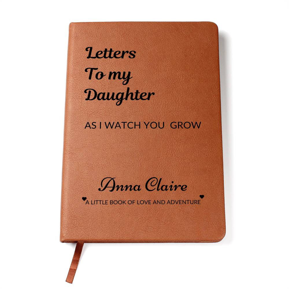 "Letters to My Daughter" Personalized Journal – A Heartfelt Keepsake