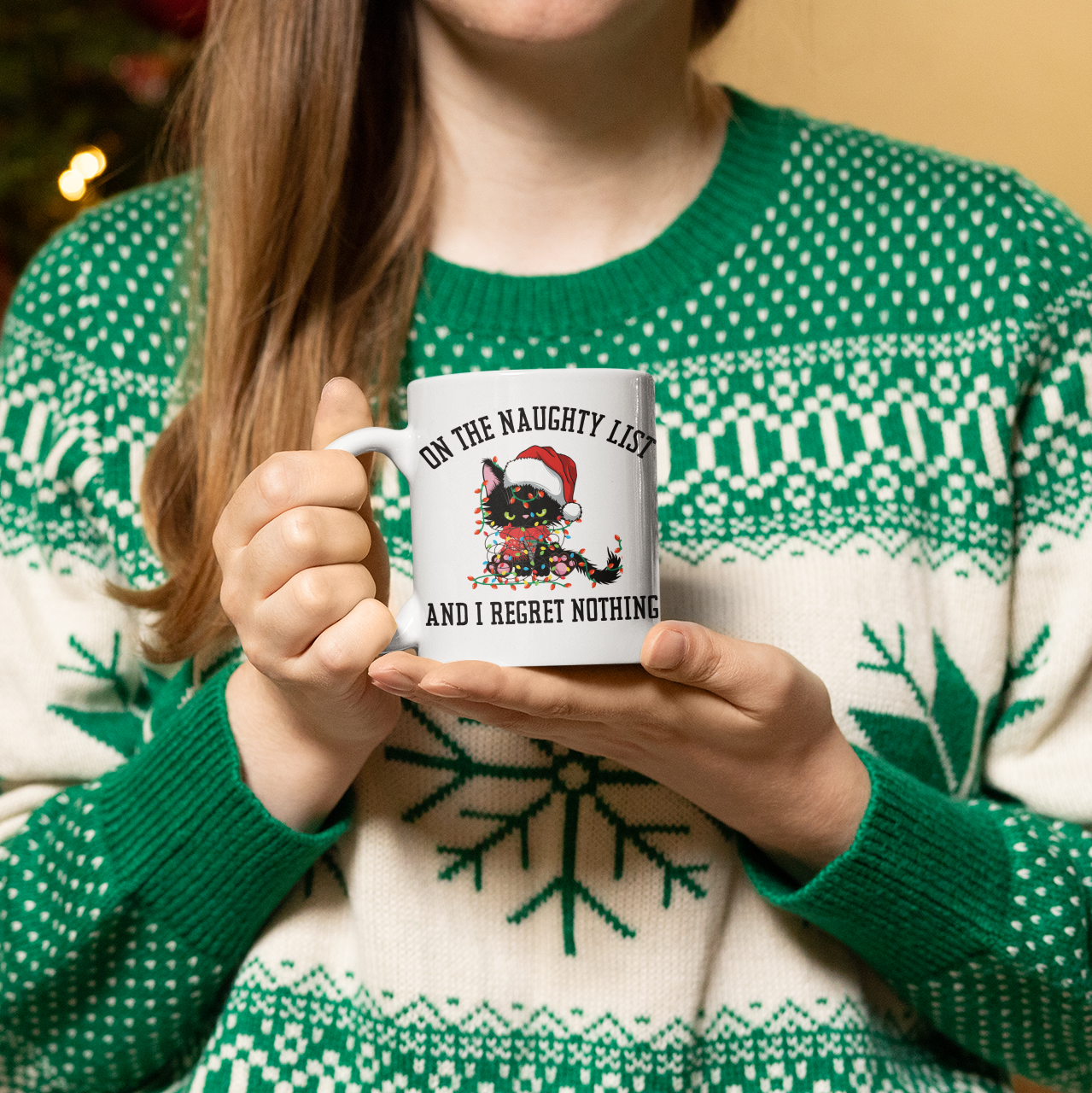 Personalized Christmas List Mug | Gift for Christmas