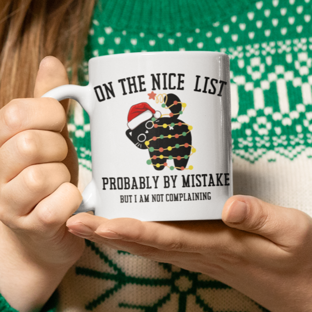 Personalized Christmas List Mug | Gift for Christmas