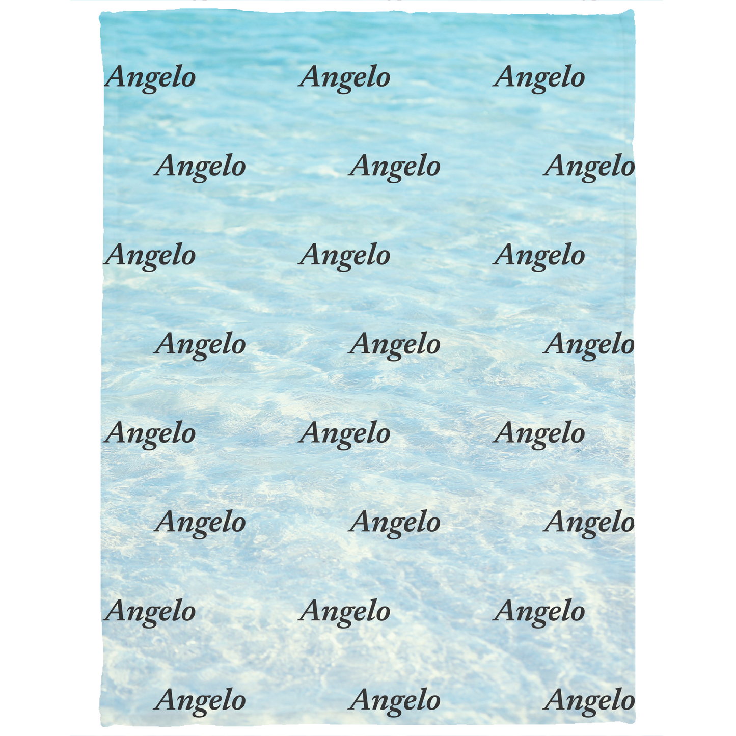 Personalized Name Blanket Cozy Plush Fleece Blanket