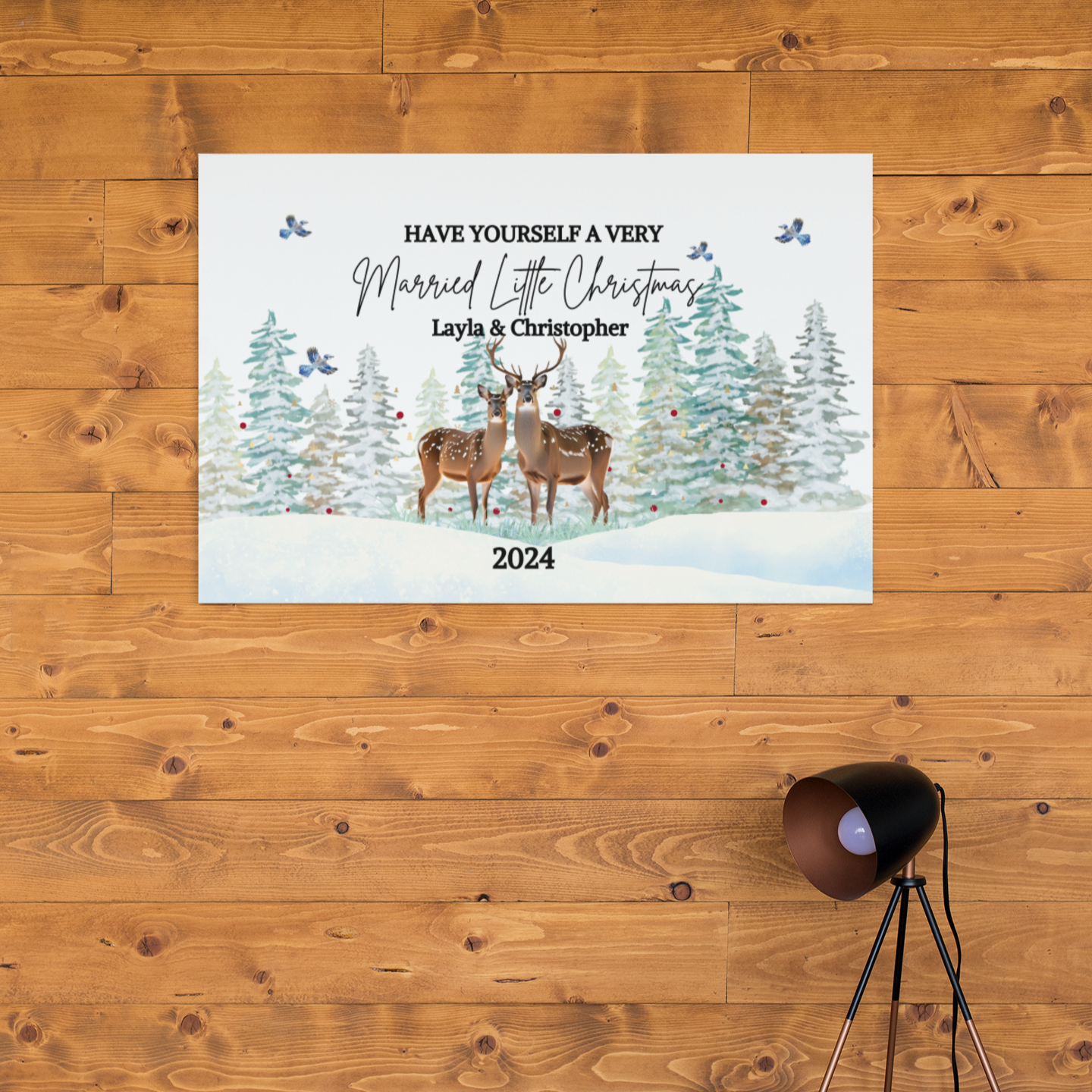 Have Yourself A Married Little Christmas Collection | Christmas Ornament | Christmas Canvas | Christmas Mugs | Christmas Pillow
