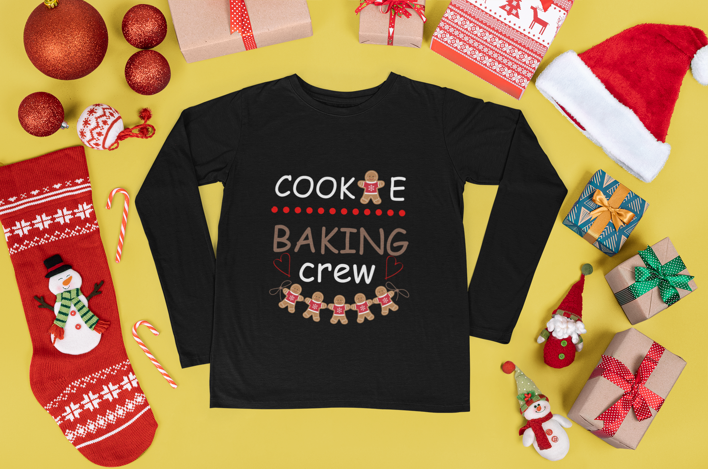 Christmas Pajamas for Family Matching PJ's Sets with Cute Pattern Tee and Pants