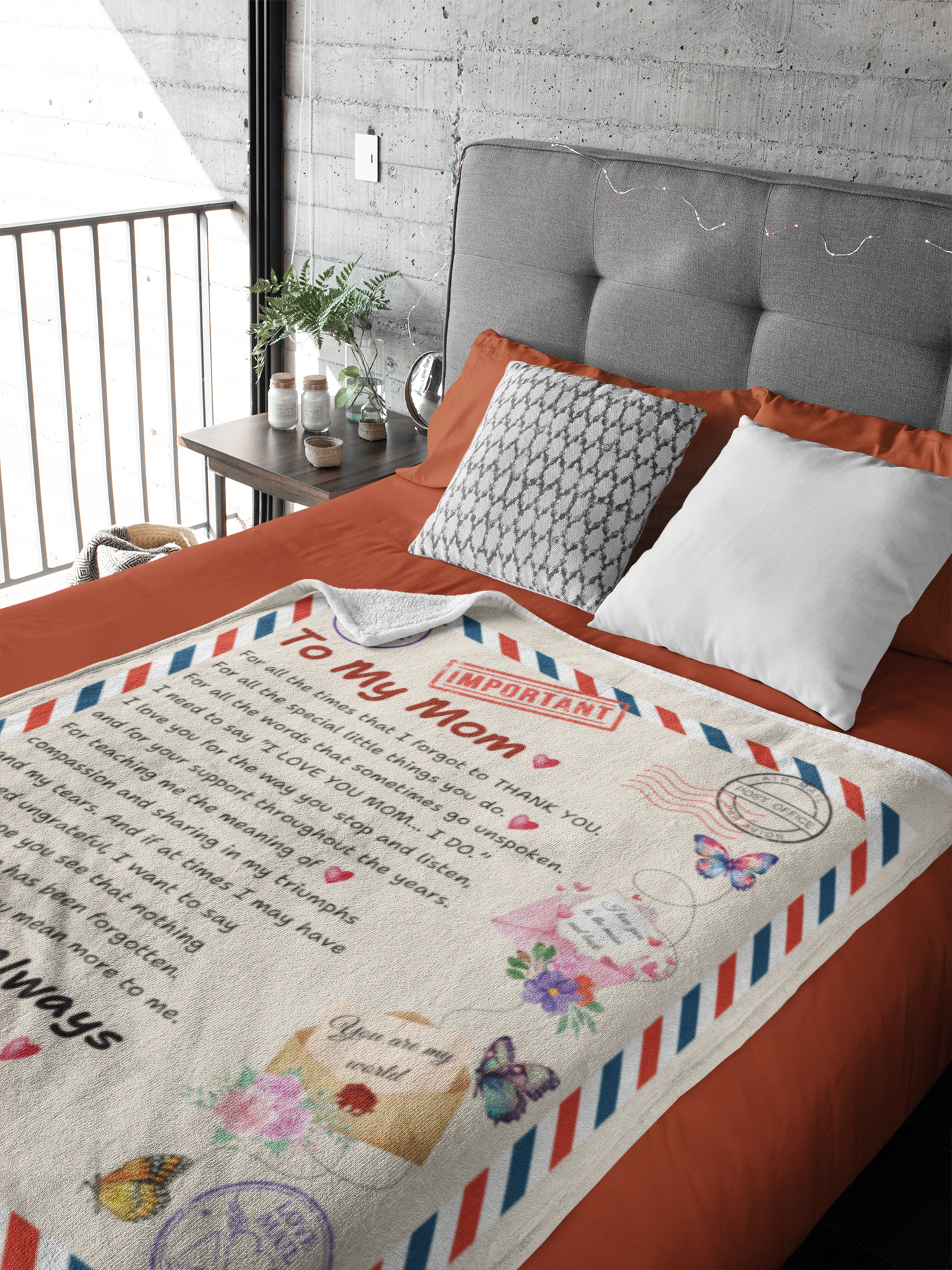 To My Mom Blanket - The Perfect Gift for the One Who Means the Most