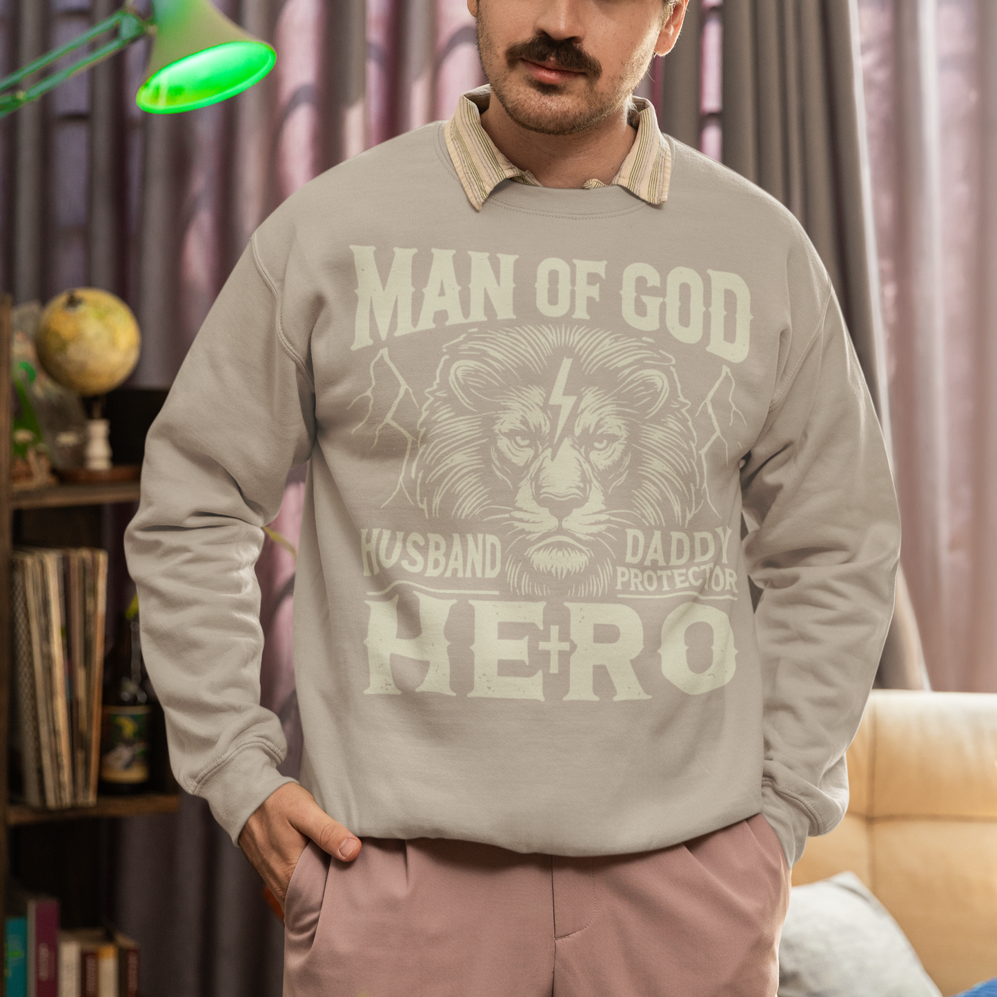 Man Of God Pullover Sweatshirt