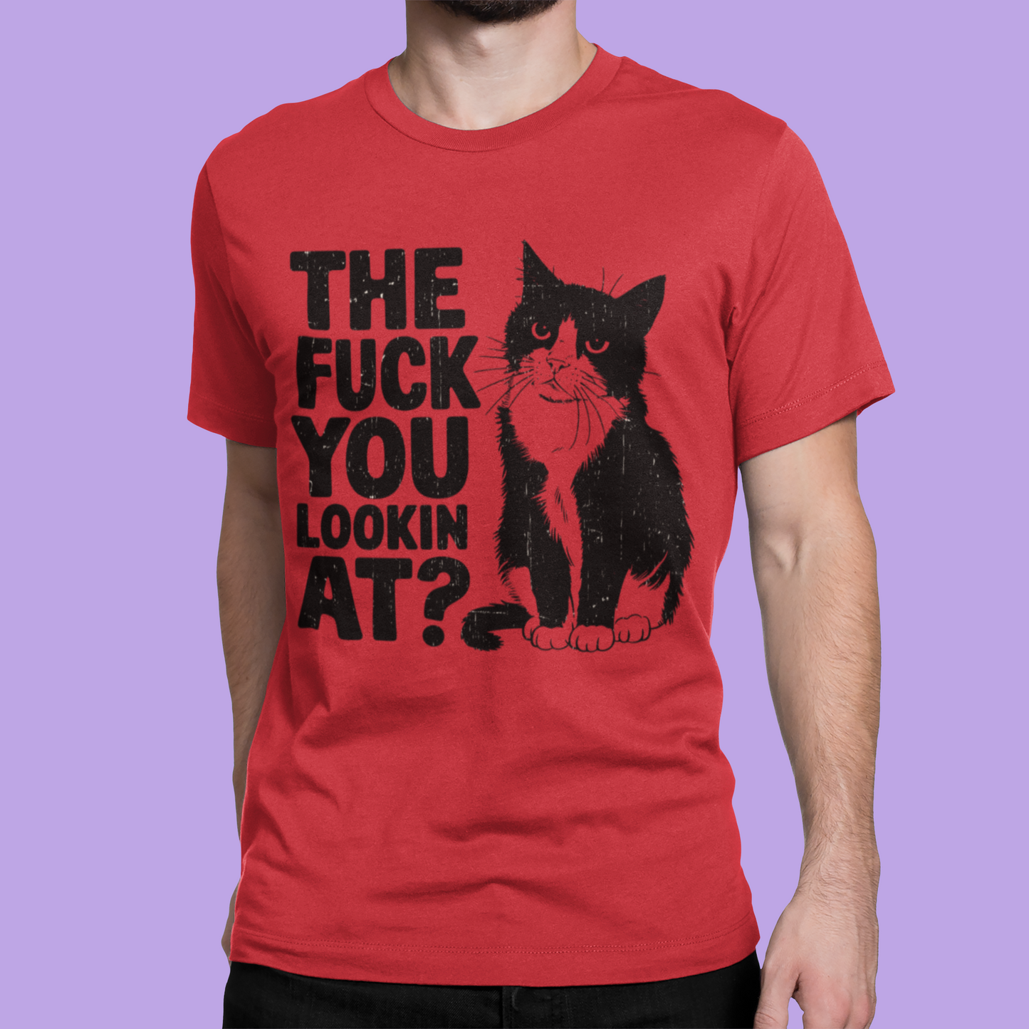 The Fuck You Lookin' At Unisex T-Shirt – Bold Sarcasm, Everyday Comfort