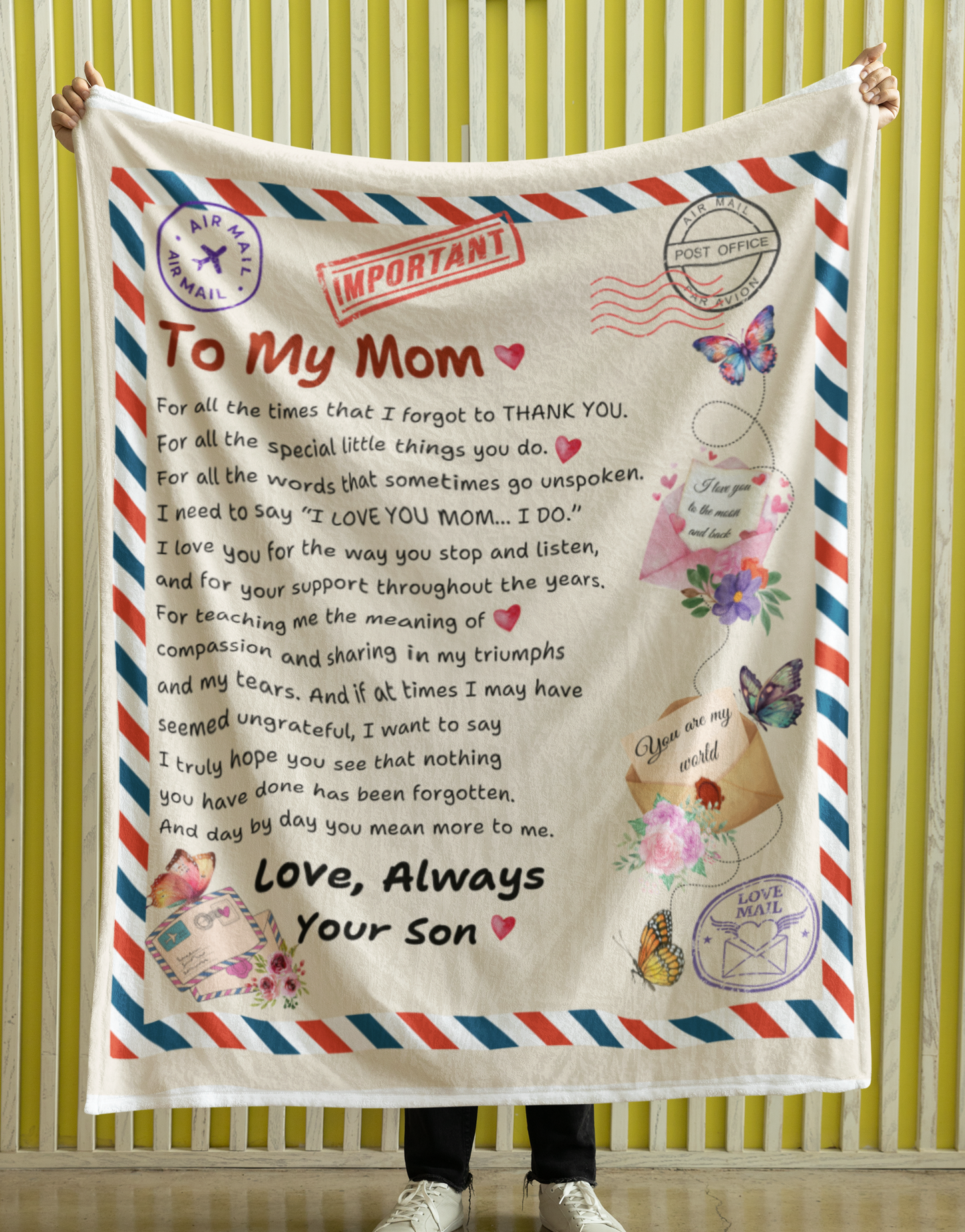 To My Mom Blanket - The Perfect Gift for the One Who Means the Most